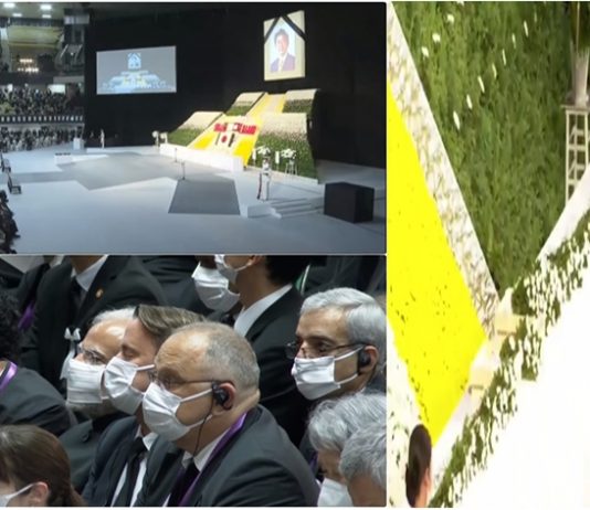 प्रधानमंत्री नरेंद्र मोदी यांच्याकडून जपानचे माजी प्रधानमंत्री शिंझो आबे यांचे अंत्यदर्शन