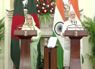 भारत आणि बांग्लादेश दरम्यान विविध क्षेत्रात ७ द्विपक्षीय करार