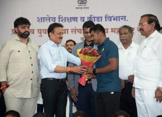 मागचे विक्रम मोडत राज्याला प्रथम आणण्यासाठी प्रयत्न करा- क्रीडा मंत्री गिरीष महाजन