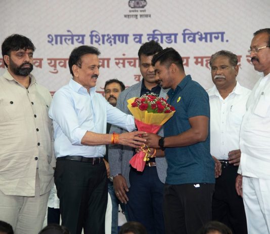 मागचे विक्रम मोडत राज्याला प्रथम आणण्यासाठी प्रयत्न करा- क्रीडा मंत्री गिरीष महाजन