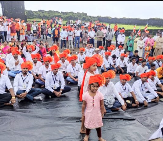 किल्ले रायगडावर छत्रपती शिवाजी महाराजांचा द्वितीय राज्याभिषेक उत्साहात