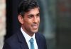 ब्रिटनच्या पंतप्रधान पदाच्या शर्यतीत शंभर खासदारांच्या अनुमोदनामुळे ऋषी सुनक यांची आगेकूच