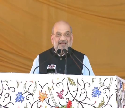 जम्मू काश्मीरबद्दल पाकिस्तानबरोबर चर्चा करण्याचा प्रश्नच उद्भवत नाही – गृहमंत्री