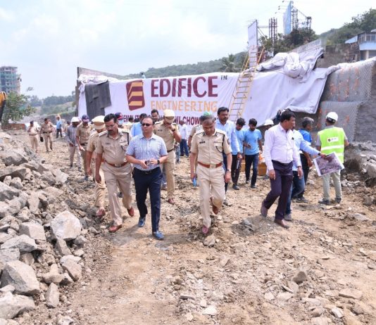 जिल्हाधिकाऱ्यांनी घेतला चांदणी चौक उड्डाणपूल कामाचा आढावा