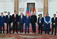 नवी दिल्लीत भारत आणि अझरबैझान यांच्यातल्या चर्चेची पाचवी फेरी