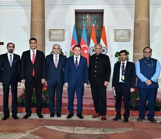 नवी दिल्लीत भारत आणि अझरबैझान यांच्यातल्या चर्चेची पाचवी फेरी
