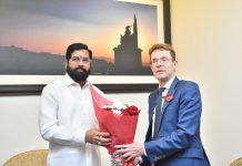 वेस्टमिडलँडचे महापौर अँडी स्ट्रीट यांनी शिष्टमंडळासह मुख्यमंत्री एकनाथ शिंदे यांची घेतली भेट