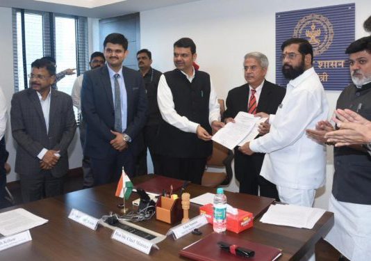 गुंतवणुकीसाठी महाराष्ट्रात येण्याचे मुख्यमंत्री एकनाथ शिंदे यांचे उद्योगांना आवाहन