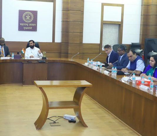 दुष्काळग्रस्त भागात पुराचे पाणी वळविण्याच्या प्रकल्पाला जागतिक बॅंकेने अर्थसहाय्य करावे : मुख्यमंत्री एकनाथ शिंदे