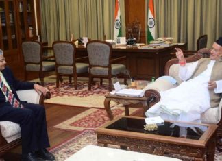 चीनमधील भारतीय राजदूतांनी घेतली राज्यपाल भगत सिंह कोश्यारी यांची सदिच्छा भेट