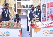 जी-२० परिषदेत हस्तकला प्रदर्शनास उत्तम प्रतिसाद