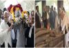 प्रधानमंत्री नरेंद्र मोदी यांच्या मातोश्री हिराबा मोदी यांच्या पार्थिवावर अंत्यसंस्कार