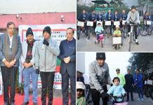 आरोग्यासाठीचं नव्हे तर पर्यावरण रक्षणासाठीही लोकांनी सायकलचा वापर करण्याचं आरोग्यमंत्र्यांचं आवाहन