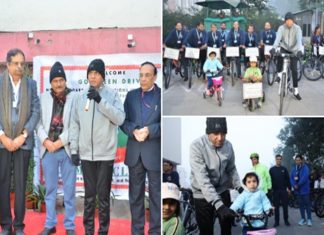 आरोग्यासाठीचं नव्हे तर पर्यावरण रक्षणासाठीही लोकांनी सायकलचा वापर करण्याचं आरोग्यमंत्र्यांचं आवाहन