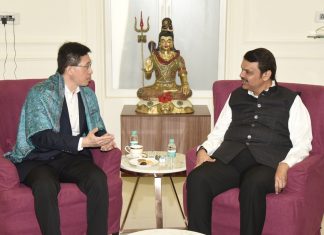 सिंगापूरचे कॉन्सुल जनरल चेओंग मिंग फूंग यांनी घेतली उपमुख्यमंत्री देवेंद्र फडणवीस यांची भेट
