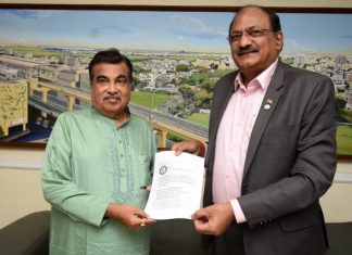 जगात मेट्रो श्रेणीतली सर्वात लांब डबल डेकर व्हाया-डक्टची गिनीज वर्ल्ड रेकॉर्डमध्ये नोंद