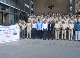 रस्ता सुरक्षा सप्ताहाचे उद्घाटन जिल्हाधिकारी डॉ. राजेश देशमुख यांच्या हस्ते