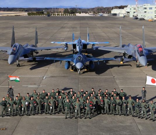 भारत आणि जपान यांचा संयुक्त हवाई संरक्षण सराव, ‘वीर गार्डियन 2023’ संपन्न