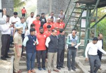 घोडेगाव येथे आयोजित आपत्ती मित्र प्रशिक्षणाला जिल्हाधिकारी डॉ. राजेश देशमुख यांची भेट