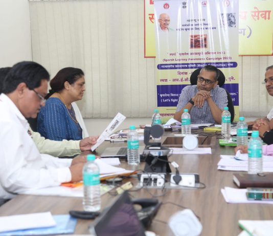 ‘स्पर्श’ कुष्ठरोग जनजागृती अभियान लोकसहभागाद्वारे यशस्वी करावे – आयुक्त धीरज कुमार