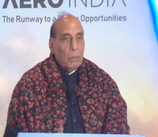 ड्रोन, सायबर तंत्रज्ञान, आणि कृत्रिम बुद्धिमत्तेच्या क्षेत्रात संरक्षण विषयक सामुग्रीच्या उत्पादनाची क्षमता वाढवण्यासाठी भारत प्रयत्नशील – राजनाथ सिंग