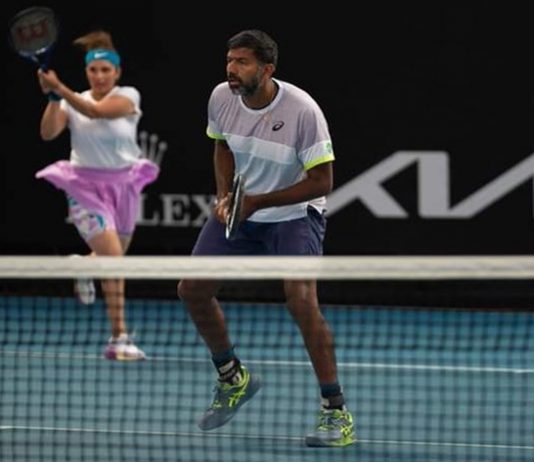 ऑस्ट्रेलिया खुल्या टेनिस स्पर्धेत भारताच्या सानिया मिर्झा आणि रोहन बोपन्ना यांची मिश्र दुहेरीच्या अंतिम फेरीत धडक