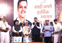 सर्वांच्या मनोकामना पूर्ण करण्याची आई श्री भराडी देवीच्या चरणी उपमुख्यमंत्री देवेंद्र फडणवीस यांची प्रार्थना