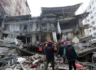 तुर्कस्थान आणि सीरियातल्या भूकंपबळींची संख्या २१ हजाराच्या वर