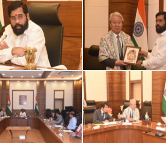 महाराष्ट्रातील विकास प्रकल्पांसाठी जपान इंटरनॅशनल कोऑपरेशन एजन्सी – जायका यांनी अर्थसहाय्य करण्याची मुख्यमंत्र्यांची विनंती