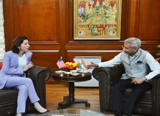 भारत आणि अमेरिका परस्परांमध्ये धोरणात्मक व्यापार संवाद करण्यासाठी सहमत