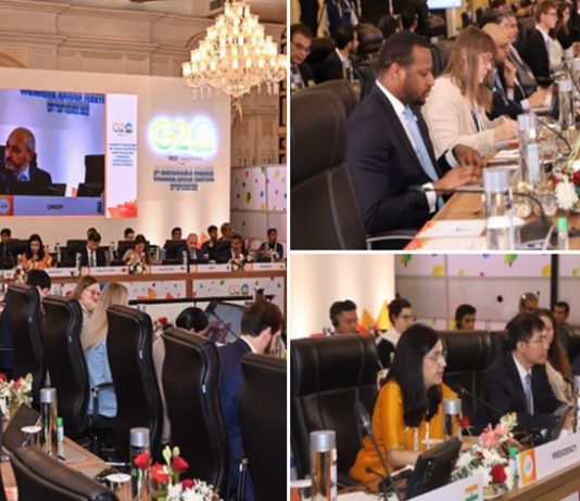 उदयपूर इथं G20 समुहाच्या शाश्वत वित्तीय कार्यकारी गटाची दुसरी बैठक काल पार पडली.