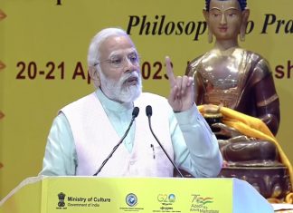 प्रधानमंत्र्याच्या हस्ते पहिल्या जागतिक बौद्ध शिखर परिषदेचे उद्घाटन