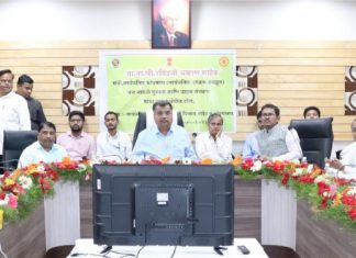 रस्त्यावर पडणाऱ्या पावसापासून भूजल पुनर्भरणाचा ‘लातूर पॅटर्न’ राज्यभर राबविणार – सार्वजनिक बांधकाम मंत्री रवींद्र चव्हाण