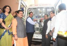 ‘किलबिलाट रुग्णवाहिनी’चे उपमुख्यमंत्र्यांच्या हस्ते लोकार्पण
