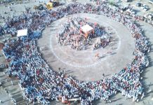 निवृत्तीनाथ महाराज पालखीचा पहिला रिंगण सोहळा सिन्नर तालुक्यातल्या दातली इथं पार संपन्न