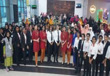 संपूर्णपणे महिलांनी परिचालन केलेल्या पहिल्या भारतीय हज विमानाचं कोझिकोड ते सौदी अरेबियातल्या जेद्दाहपर्यंत यशस्वीरित्या उड्डाण