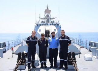 पहिला भारत-फ्रान्स-यूएई सागरी संयुक्त सराव