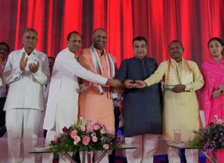 राजस्थानमधील प्रतापगड येथे 5600 कोटी रुपयांच्या 11 राष्ट्रीय महामार्ग प्रकल्पांचे नितीन गडकरी यांनी केले उद्घाटन आणि पायाभरणी