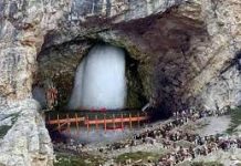 अमरनाथ यात्रेकरूंची आठवी तुकडी बेस कॅम्पकडे रवाना