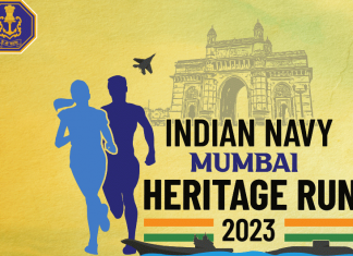 भारतीय नौदलाकडून 6500 हून अधिक सहभागींसह दुसऱ्या मुंबई हेरिटेज रनचे आयोजन