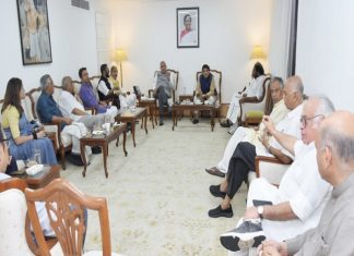 राज्यसभेचे अध्यक्ष जगदीप धनखड यांनी घेतली सर्वपक्षीय बैठक