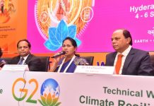 जागतिक हवामान बदलामुळे कृषी क्षेत्रासमोर आव्हानं निर्माण होत असल्याबद्दल शोभा करंदलाजे यांनी व्यक्त केली चिंता