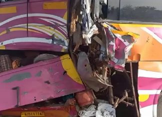 राजस्थानमधल्या भरतपूरमध्ये बस अपघातात ११ जणांचा मृत्यू, १५ जण जखमी