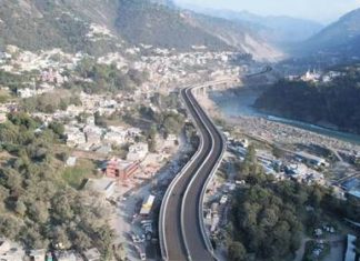 जम्मू काश्मीर मधील रामबन पूलाचे बांधकाम यशस्वीरित्या पूर्ण