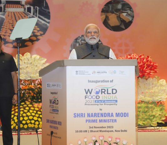 भारताची गुंतवणूकदारांना अनुकूल धोरणं देशाच्या अन्न उद्योग क्षेत्राला नव्या उंचीवर घेऊन जात असल्याचं प्रधानमंत्र्यांचं प्रतिपादन