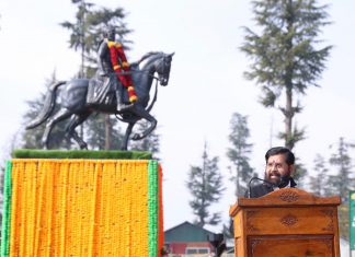 भारत-पाक नियंत्रण रेषेजवळील छत्रपती शिवाजी महाराजांचा पुतळा सैनिकांना प्रेरणादायी – मुख्यमंत्री एकनाथ शिंदे