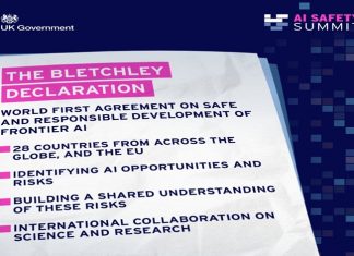 जगातील पहिल्या कृत्रिम बुद्धिमत्ता करारावर २८ देशांची स्वाक्षरी