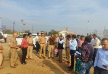 विजयस्तंभ अभिवादन कार्यक्रमस्थळाची जिल्हाधिकारी डॉ. राजेश देशमुख यांच्याकडून पाहणी