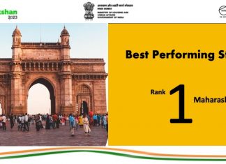 केंद्राच्या स्वच्छ सर्वेक्षण अभियानात महाराष्ट्र प्रथम