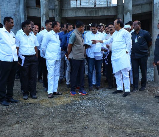उपमुख्यमंत्री अजित पवार यांच्याकडून बारामती येथील विकासकामांची पाहणी